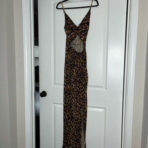 Fashion Nova Leopard Print Dress